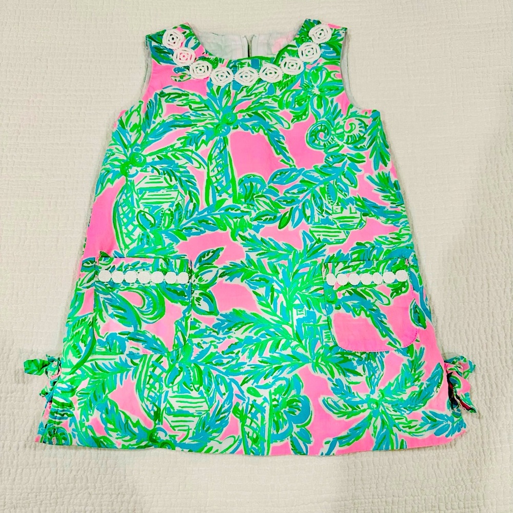 Lilly Pulitzer Girls Little Lilly Classic Shift Dress
